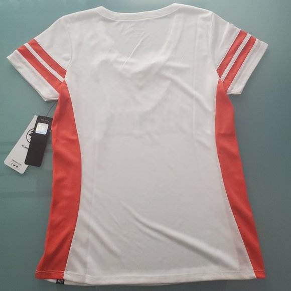 NWT Miami Dolphins Officially Licensed Gem Stacked V-Neck for Ladies - Picture 13 of 13